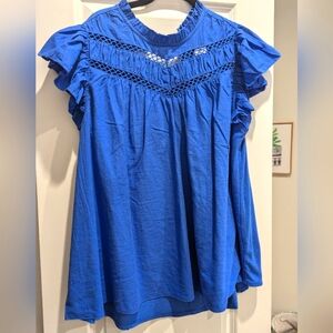 Brand New Ruffle Sleeve Shirt